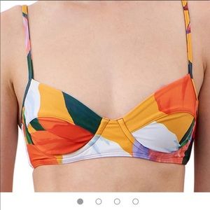 NWT Mara Hoffman Underwire bikini top